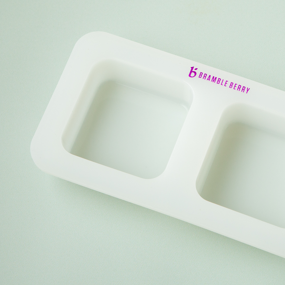 2 Cavity Square Silicone Mold image number null